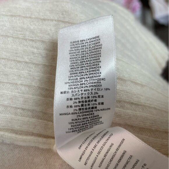 MICHAEL Michael Kors Cashmere Open Cardigan Sz M - Picture 6 of 7